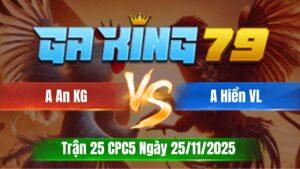 Trận 25 CPC5 Ngày 25/11/2025 - Chuối chà tốc độ xanh bung bồ la miệng