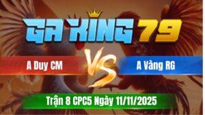 Trận 8 CPC5 Ngày 11/11/2025 - Về ô xanh thấm tang bung bồ chạy