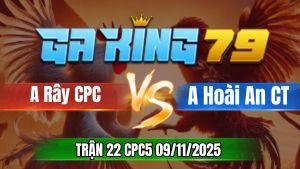 Trận 22 CPC5 Ngày 09/11/2025 - Anh Rây CPC VS Anh Hoài An Cần Thơ