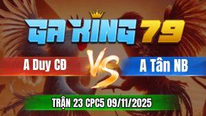 Trận 23 CPC5 Ngày 09/11/2025 - Anh Duy Châu Đốc VS Tân Nhà Bàng