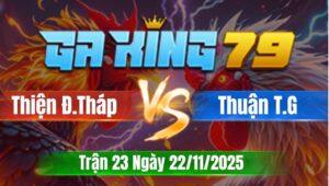 Trận 23 CPC4 Ngày 22/11/2025 - Bướm Gặp Ô Ướt Bước Đi Hông Nổi