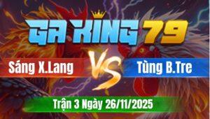 Trận 3 CPC4 Ngày 26/11/2025 - Bướm Đá Chân Cuối Nghiệt Ngã Xanh Dính Té Liền