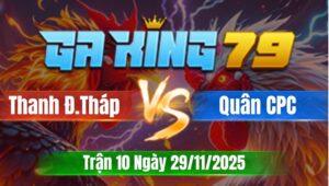 Trận 10 CPC4 Ngày 29/11/2025 - Điều Mã Vàng Đâm Ác Phút Cuối Còn Chân Nghiệt