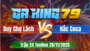 Trận 24 TonHon 28/11/2025 - Hắc Coca Thất Thủ Trước Duy Chợ Lách