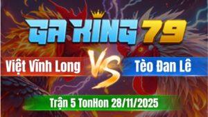 Trận 5 TonHon 28/11/2025 - Anh Việt Vĩnh Long Hạ Gọn Anh Tèo Đan Lê