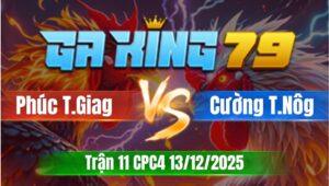 Trận 11 CPC4 Ngày 13/12/2025 - Ô Đá bướm gãy cánh còn ăn 3 nẹt trả lại cây bay bồ chạy lại