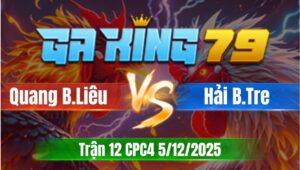 Trận 12 CPC4 Ngày 05/12/2025 - Điều vàng đá cựa khỏi chê cặp vô bướm ói không kịp thở