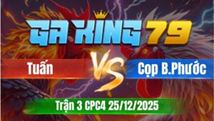 Trận 3 CPC4 Ngày 25/12/2025 - Úa vô ẩu dính cặp hư tới gồng gánh vô kiến hòa tan