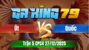 Trận 5 CPC5 Ngày 27/12/2025 - Bướm dí ăn 6 buôn đuôi ăn cây 1 nằm đóng