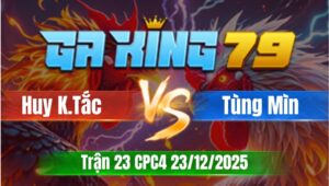 Trận 23 CPC4 Ngày 23/12/2025 - Úa hàng thật đá lật gà khét chỉ 1 nót nhạc