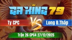 Trận 26 CPC5 Ngày 27/12/2025 - Xanh có chân nghiệt phút cuối xém chút bỏ mạng tại sân