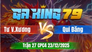 Trận 27 CPC4 Ngày 23/12/2025 - Điều đá que lấy tiền mua xe sau vài tay nước