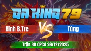 Trận 30 CPC4 Ngày 26/12/2025 - Xanh que nhập vô đá cựa quá đỏ chết không sống nổi