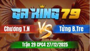 Trận 29 CPC5 Ngày 27/12/2025 - Xanh dí ăn nằm xui cây ăn nằm dạ lại đống tay nạp đầu