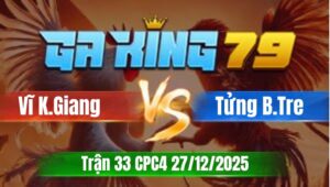 Trận 33 CPC5 Ngày 27/12/2025 - Điều lá vô hứng cặp chết trong tim chết ra nhẹ nhàng