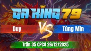 Trận 35 CPC4 Ngày 26/12/2025 - Úa đút vô nhừ tử với điều sau mấy tay nước hốt xác