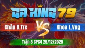 Trận 5 CPC4 Ngày 25/12/2025 - Úa ra đá trước mấy chân đầu điều thấy xong hết về