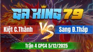 Trận 4 CPC4 Ngày 05/12/2025 - Bướm nắm đầu đá mấy đá điều chạy tụt quần