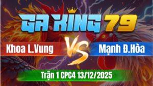 Trận 1 CPC4 Ngày 13/12/2025 - Que dí ăn 5 xám chọt chân nằm chỗ hết sữa