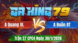 Trận 27 CPC4 Ngày 30/01/2026 - Bông vừa vứt câu đá đồng bướm chụp cây té ngang