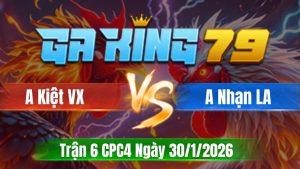 Trận 6 CPC4 Ngày 30/01/2026 - Úa quá trâu vô tang càng lâu điều chết lại