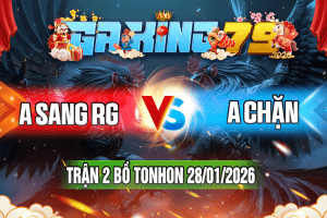 Trận 2 Tonhon 28/01/2026 – A Sang RG vs A Chặn