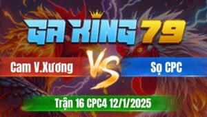 Trận 16 CPC4 Ngày 12/01/2026 - Bướm lá vô bị phá chân ói nuốt quá không nổi