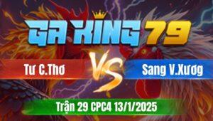 Trận 29 CPC4 Ngày 13/01/2026 - Bướm cắt nhập vô cứng mình xanh bể tang chạy trước hư
