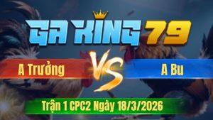 Trận 1 CPC2 Ngày 18/3/2026 - Điều canh giạt tạt cây úa tắc bóng
