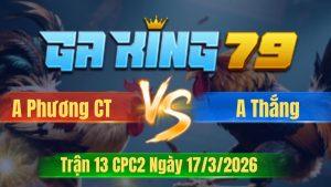 Trận 13 CPC2 Ngày 17/3/2026 - Khét vô ăn mấy cây mất cái dò bò lê lết