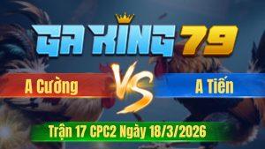 Trận 17 CPC2 Ngày 18/3/2026 - Bướm buôn đuôi chụp kẹp đúng cặp về nhà