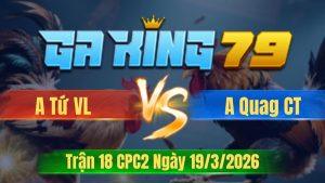 Trận 18 CPC2 Ngày 19/3/2026 - Khét nạp đúng chân 1 xanh que mất chiếc xe