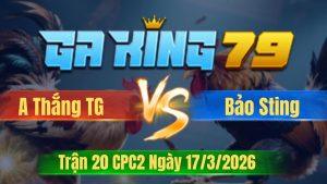 Trận 20 CPC2 Ngày 17/3/2026 - Xanh nhỏ mà có vỏ úa vô chạy la miệng