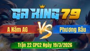 Trận 22 CPC2 Ngày 19/3/2026 - Điều đá lông như phim hồng kông