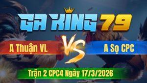 Trận 2 CPC4 Ngày 17/3/2026 - Bướm vô nạp chân 1 úa bỏ cái dò tại ô