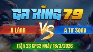 Trận 23 CPC2 Ngày 18/3/2026 - Bướm tốt mã rã đám chịu chết tại sân
