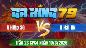 Trận 23 CPC4 Ngày 10/3/2026 - Que hay gặp xám đâm chịu hông nổi sụp nụ