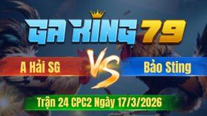 Trận 24 CPC2 Ngày 17/3/2026 - Úa về bờ đúng chân quyết định ăn thua