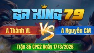Trận 35 CPC2 Ngày 17/3/2026 - Bướm ăn mấy chân không sau trả lại que nằm đóng